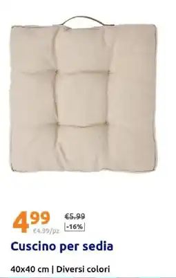 Action Cuscino per sedia offerta