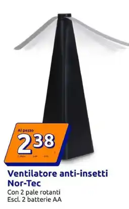 Action Ventilatore anti-insetti Nor-Tec offerta