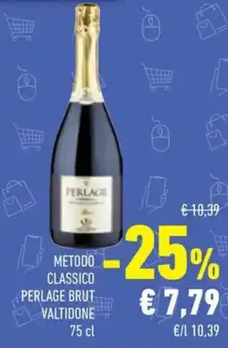 Conad Superstore Metodo classico perlage brut valtidone offerta