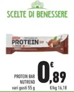 Conad Superstore Protein bar nutrend offerta