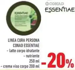 Conad Superstore Linea cura persona CONAD ESSENTIAE offerta