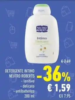 Conad Superstore Detergente intimo NEUTRO ROBERTS offerta