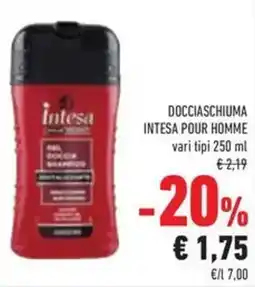 Conad Superstore Docciaschiuma INTESA POUR HOMME offerta