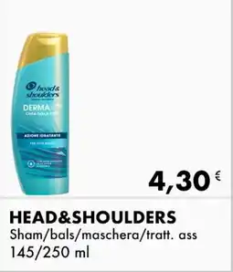 Iper Tosano HEAD&SHOULDERS Sham/bals/maschera/tratt. ass offerta