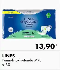 Iper Tosano LINES Pannolino/mutanda M/L offerta