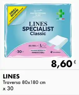Iper Tosano LINES Traversa 80x180 cm offerta