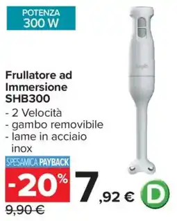 Carrefour Frullatore ad Immersione SHB300 offerta