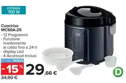 Carrefour Cuociriso MC50A-25 offerta