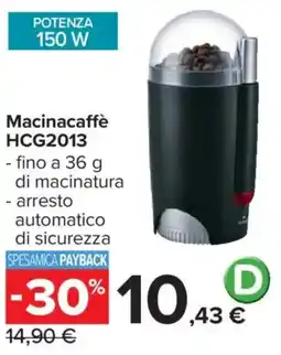 Carrefour Macinacaffè HCG2013 offerta