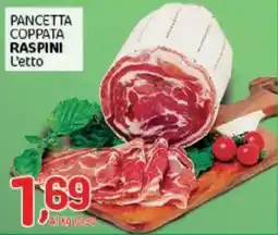 Crai Pancetta coppata raspini offerta