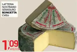 Crai Latteria nostrano semiduro BONGETTA offerta