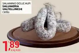 Crai Salamino delle alpi salumeria valtellinese offerta