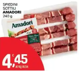 Crai Spiedini sottili AMADORI offerta