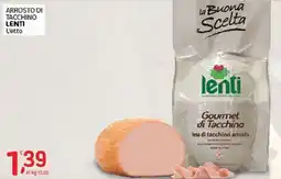 Crai Arrosto di tacchino LENTI offerta