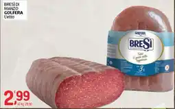 Crai Bresì di manzo GOLFERA offerta