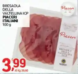 Crai Bresaola della valtellina igp PIACERI ITALIANI offerta