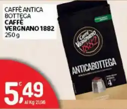 Crai Caffè antica bottega CAFFÈ VERGNANO 1882 offerta