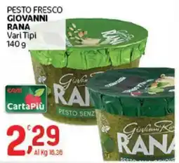 Crai Pesto fresco GIOVANNI RANA offerta