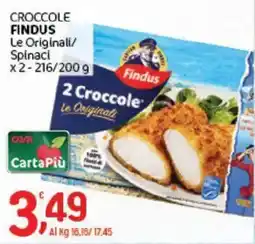 Crai Croccole findus le originali/ spinaci offerta