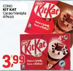 Crai Cono kit kat cacao/vaniglia offerta