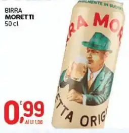 Crai Birra MORETTI offerta