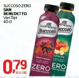 Crai Succoso zero SAN BENEDETTO offerta