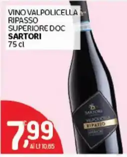 Crai Vino valpolicella ripasso superiore doc SARTORI offerta