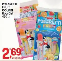Crai Polaretti fruit dolfin boy/girl offerta