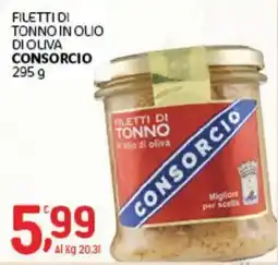 Crai Filetti di tonno in olio di oliva CONSORCIO offerta