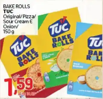 Bake rolls tuc original/pizza/ sour cream e onion