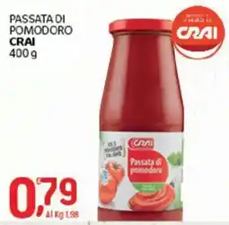 Crai Passata di pomodoro CRAI 400 g offerta