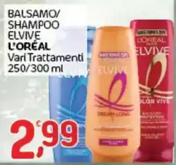 Crai Balsamo/ shampoo elvive L'ORÉAL offerta