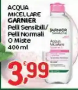 Crai Acqua micellare garnier pelli sensibili/ pelli normali o miste offerta