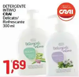 Crai Detergente intimo crai delicato/ rinfrescante offerta