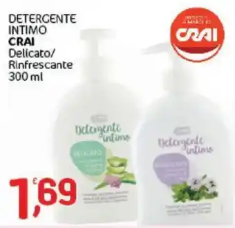 Crai Detergente intimo crai delicato/ rinfrescante offerta