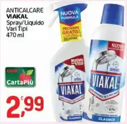 Crai Anticalcare viakal spray/liquido offerta