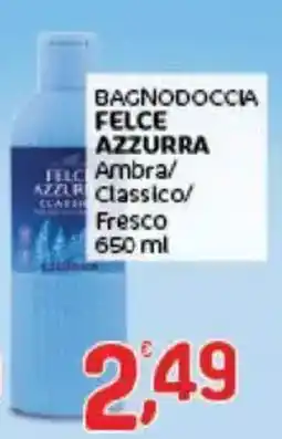 Crai Bagnodoccia felce azzurra ambra/ classico/ fresco offerta
