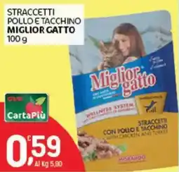 Crai Straccetti pollo e tacchino MIGLIOR GATTO offerta