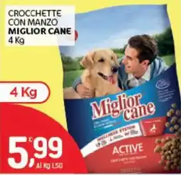 Crai Crocchette con manzo MIGLIOR CANE offerta