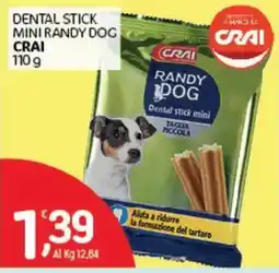 Crai Dental stick mini randy dog CRAI offerta