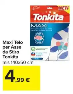 Carrefour Maxi Telo per Asse da Stiro Tonkita offerta
