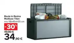 Carrefour Baule in Resina Multiuso Titan offerta
