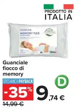 Carrefour Guanciale fiocco di memory offerta