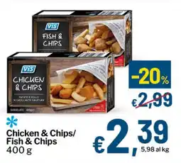 Qui Discount Chicken & Chips/ Fish & Chips offerta