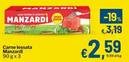 Qui Discount Carne lessata Manzardi offerta