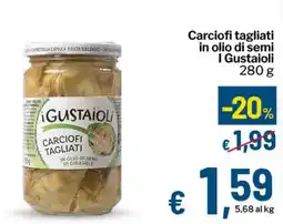 Qui Discount Carciofi tagliati in olio di semi I Gustaioli offerta