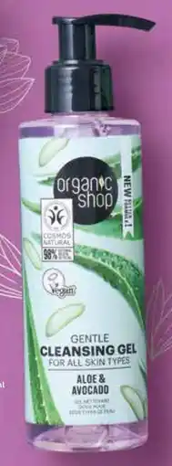 Spazio Conad Gel detergente delicato ORGANIC SHOP aloe e avocado offerta