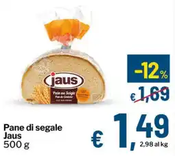 Qui Discount Pane di segale Jaus offerta