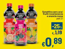 Qui Discount Sanattiva zero ace/ frutti rossi/arancia e arancia rossa pet offerta