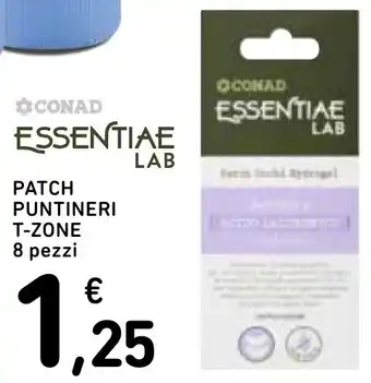 CONAD ESSENTIAE LAB Patch puntineri t-zone 8 pezzi